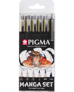 SAKURA PIGMA TOOL MANGA 6-SETTI Main Image
