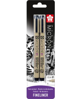 SAKURA PIGMA 01 BLACK 2KPL KUITUKYNÄ Main Image