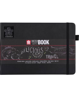 SAKURA 21X15CM MUSTAT SIVUT LUONNOSKIRJA Main Image