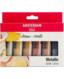 AAC  6X20ML METALLIC AKRYYLIVÄRISETTI Main Image