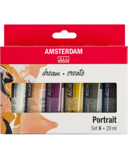 AAC 6X20ML PORTRAIT AKRYYLIVÄRISETTI Main Image