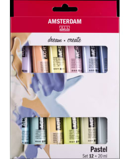AAC 12X20 ML PASTELS AKRYYLIVÄRISETTI Main Image