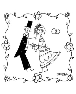 Ambiente Happy Marriage napkin Main Image