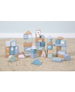 Tiamo Little Dutch sininen puupalikat Main Image