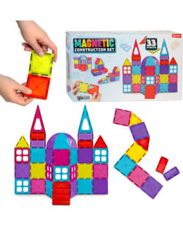 TOI-TOYS 33-OS MAGNEETTI RAKENNUSSARJA Main Image