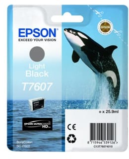 EPSON T7607 LIGHT BLACK MUSTEPATRUUNA Main Image