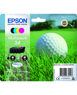 EPSON MULTIPACK 4-COLOURS 34 DURABRITE U Main Image