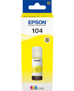 EPSON 104 ECOTANK KELTAINEN MUSTEPULLO Main Image