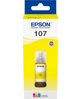 EPSON 107 ECOTANK YELLOW INK BOTTLE Main Image