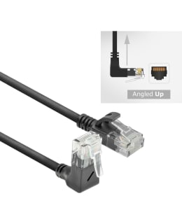 ACT DC4901 CAT6A KAAPELI KULMA YLÖS Main Image