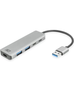 ACT 4-porttinen USB-hub Main Image