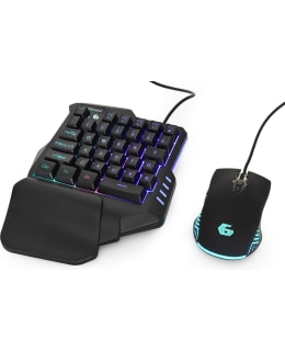 Gembird yhden käden pelinäppäimistö ja pelihiiri Main Image