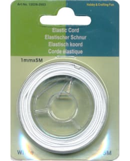 KUMINAUHA 1,0MM, 5M VALKOINEN Main Image