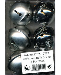 FARNIA 6KPL 35MM HOPEA TÄHTI KULKUNEN Main Image