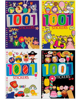 1001 STICKERS TARRAKIRJA Main Image