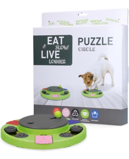 EAT SLOW LIVE LONGER PUZZLE CIRCLE Main Image