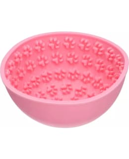 EAT SLOW LIVE L LICK WOBBLE BOWL PINK Main Image