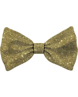 BOW TIE XMAS GLITTER GOLD DOG M Main Image