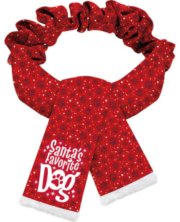 SCARVE XMAS FAVORITE DOG RED PAWS M Main Image