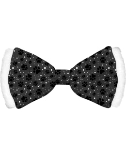 BOW TIE SATIN BLACK DOG L Main Image