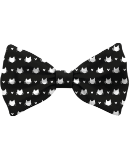 BOW TIE CAT S BLACK WHITE Main Image