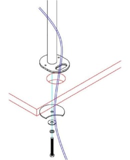 NEOMOUNTS FPMA-D960GROMMET DESK MOUNT Main Image