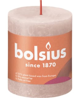 BOLSIUS SHINE 8X6,8 PINK/04 RUSTIK KYNT Main Image