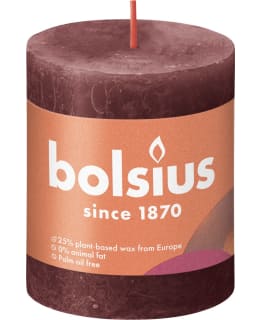 BOLSIUS SHINE 8X6,8 VELVET RED/47 R.KYNT Main Image