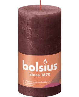 BOLSIUS SHINE 13X6,8 RED/47 RUSTIK KYNT Main Image
