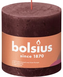 BOLSIUS SHINE 10X10 VELVET RED/47 R.KYNT Main Image