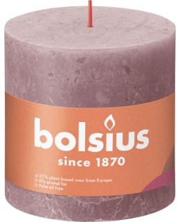 BOLSIUS SHINE 10X10 ROSE/39 R.KYNTTILÄ Main Image