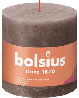 BOLSIUS SHINE 10X10 TAUPE/24 R.KYNTTILÄ Main Image