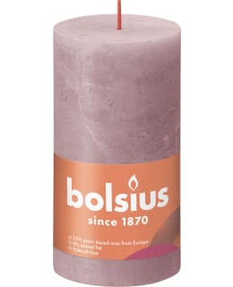 BOLSIUS SHINE 13X6,8 ROSE/39 R.KYNTTILÄ Main Image