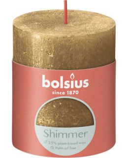 BOLSIUS SHIMMER 8X6,8 GOLD/82 RUST.KYNT Main Image