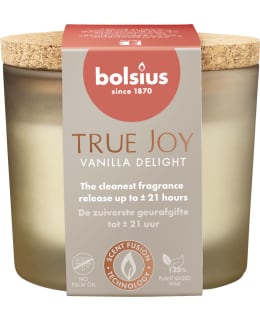 BOLSIUS TRUE JOY VANILLA 6,6X8,3CM KYNT Main Image