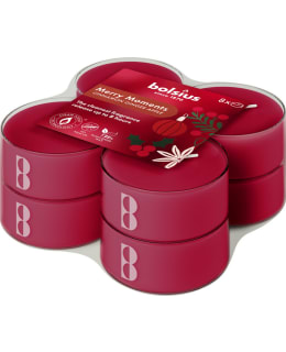 BOLSIUS TRUE GLOS MERRY MOMENTS 8 LÄMPÖK Main Image