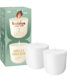 BOLSIUS CLEANLIGHT VANIL TONKA TÄYTTÖPKT Main Image