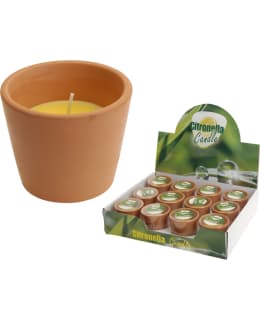 CANDLE IN TERRACOTTA POT Main Image