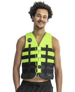 JOBE 4 BUCKLE VEST LIME XS Main Image