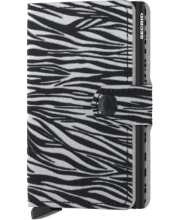 SECRID MINIWALLET ZEBRA LIGHT GREY Main Image