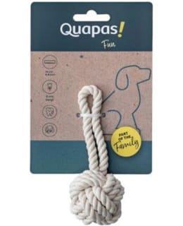 QUAPAS! BALL 15CM DOG ROPE TOY Main Image