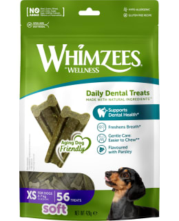 WHIMZEES SOFT VALUE BAGSXS 56STK 420G MP Main Image