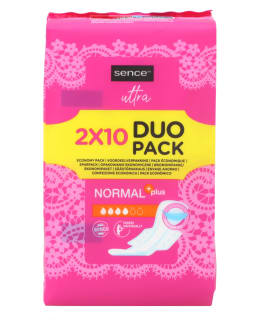 SENCE NORMAL PLUS 2X10PCS SANI.TOWELS Main Image