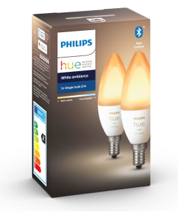 Philips Hue White Ambiance E14 470lm 2kpl led-älylamppu Main Image