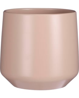 AMBER POT ROUND L. PINK MATT-H21XD23,5CM Main Image