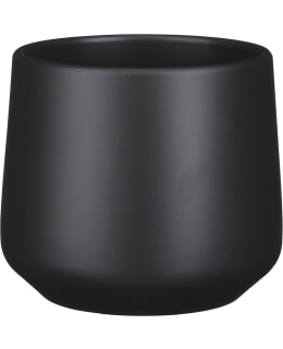 AMBER POT ROUND D. GREY MATT-H14XD15,5CM Main Image
