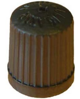 C200110 Musta venttiilinhattu, tiivisteellä Main Image