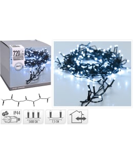 H&S WHITE IP44 720 LED ULKOVALOSARJA Main Image