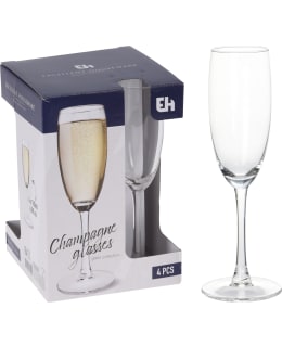 KM CC7000300 CHAMPAGNE GLASS 180ML 4PCS Main Image