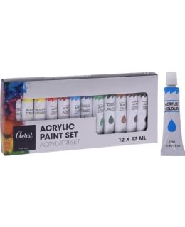 ARTIST 12X12ML AKRYYLIVÄRISETTI Main Image